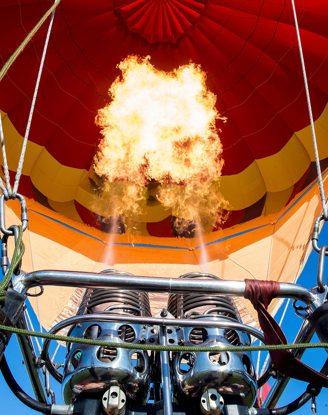 Hot air balloon ride
